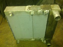 отремонтированный радиатор